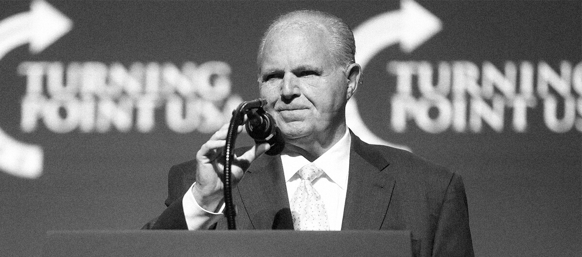 A photo of Rush Limbaugh